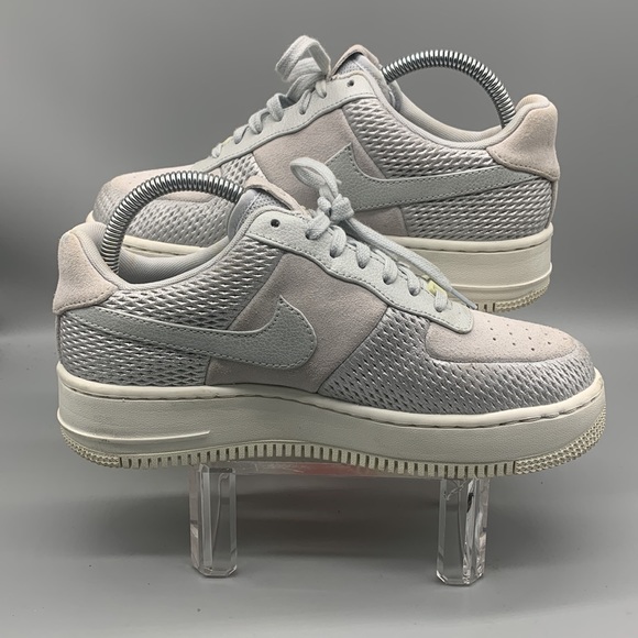 Nike Air Force 1 upstep Platinum Size 8.5 Women - Picture 3 of 8
